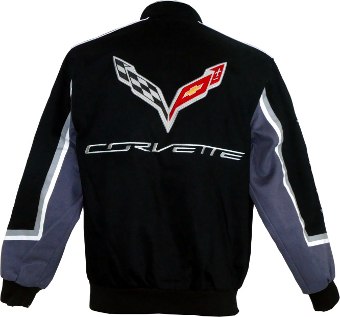 Corvette Jacke - History Collage